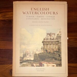 English Watercolours Art Book
